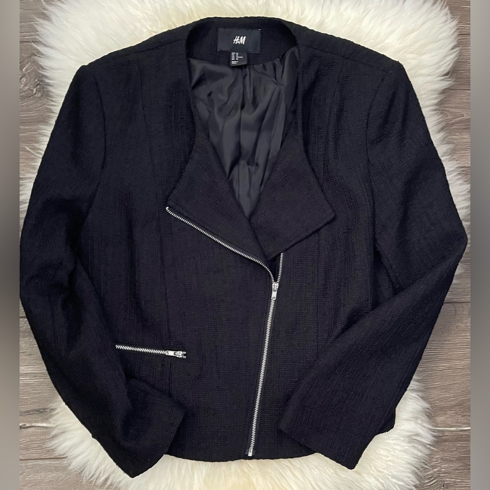 H&M Light Tweed Jacket - Picture 3 of 8